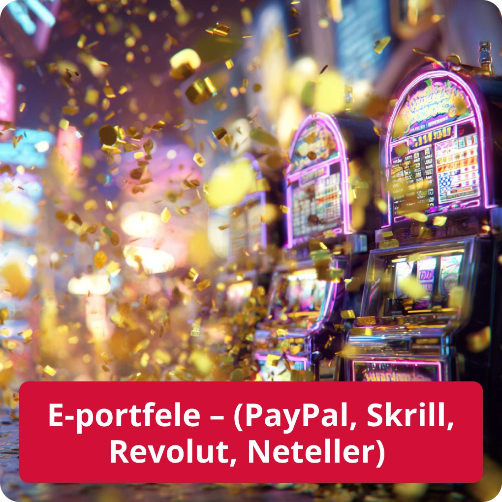 Najpopularniejsze e-portfele (PayPal, Skrill, Revolut, Neteller) do gier online E-portfele - (PayPal, Skrill, Revolut, Neteller)